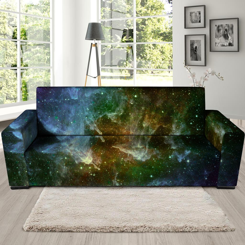 Universe Galaxy Space Sofa Cover-grizzshop