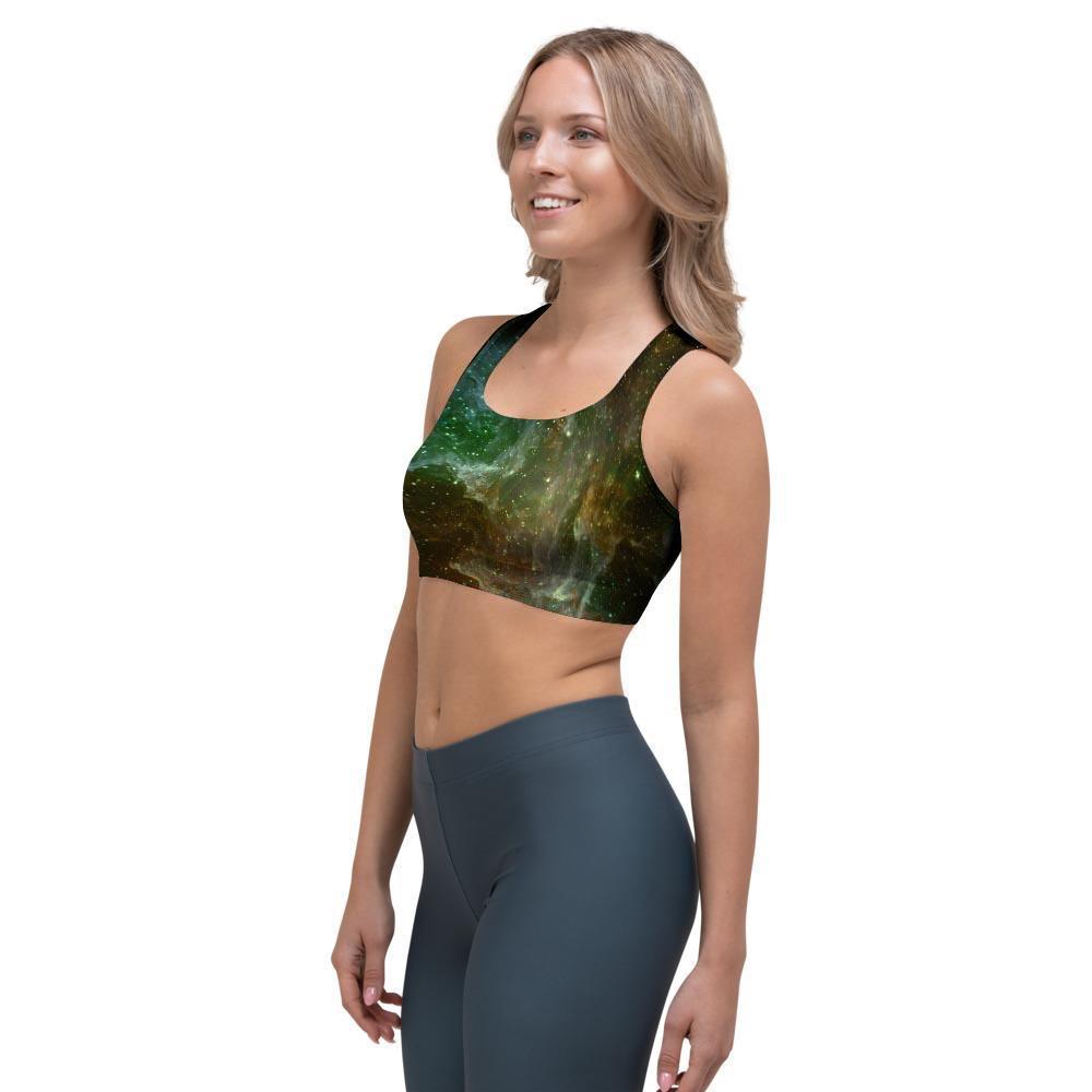 Universe Galaxy Space Sports Bra-grizzshop