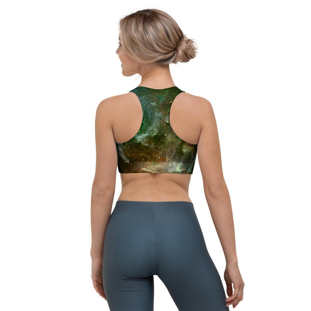 Universe Galaxy Space Sports Bra-grizzshop