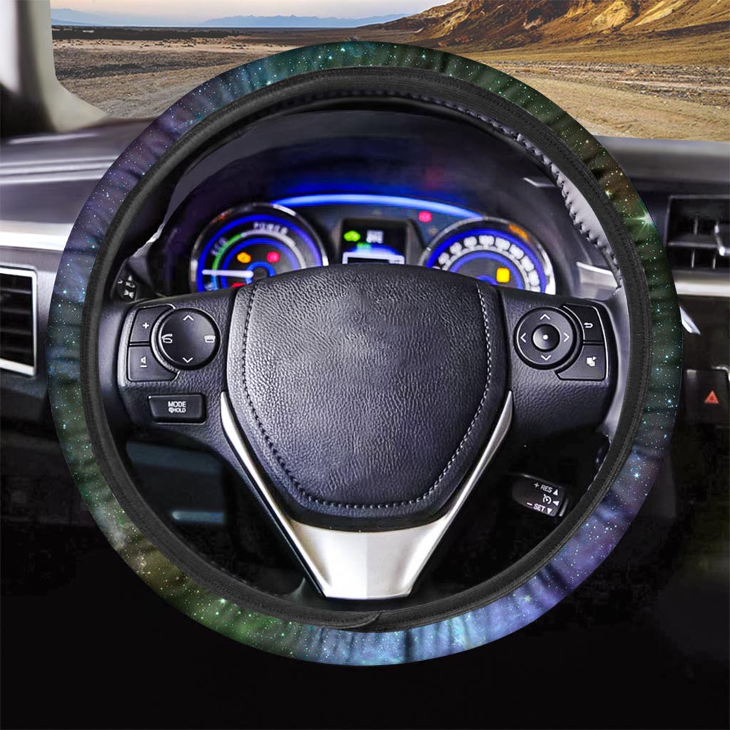 Universe Galaxy Space Steering Wheel Cover-grizzshop