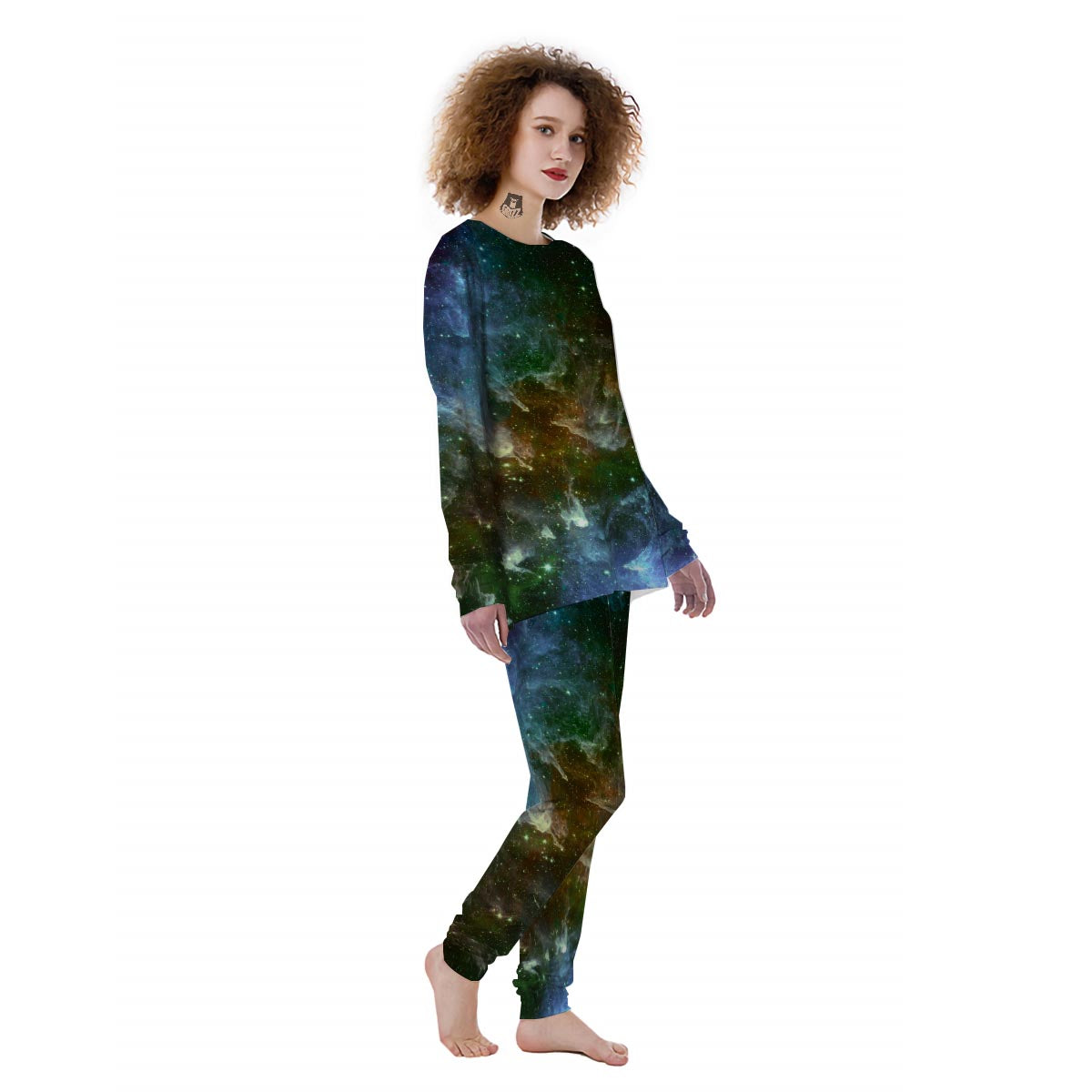 Universe Galaxy Space Women's Pajamas-grizzshop