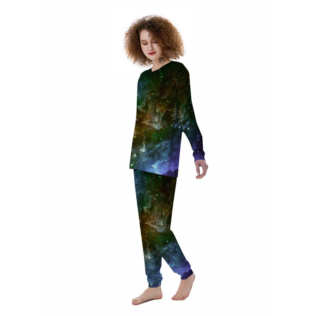 Universe Galaxy Space Women's Pajamas-grizzshop