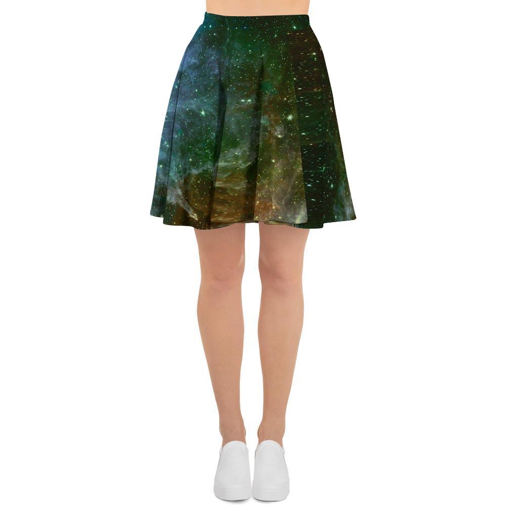 Universe Galaxy Space Women's Skirt-grizzshop