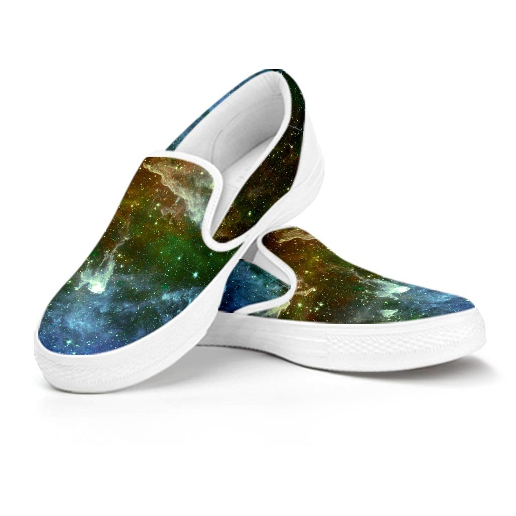 Universe Galaxy Space Women's Slip On Sneakers-grizzshop
