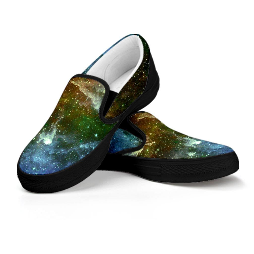 Universe Galaxy Space Women's Slip On Sneakers-grizzshop