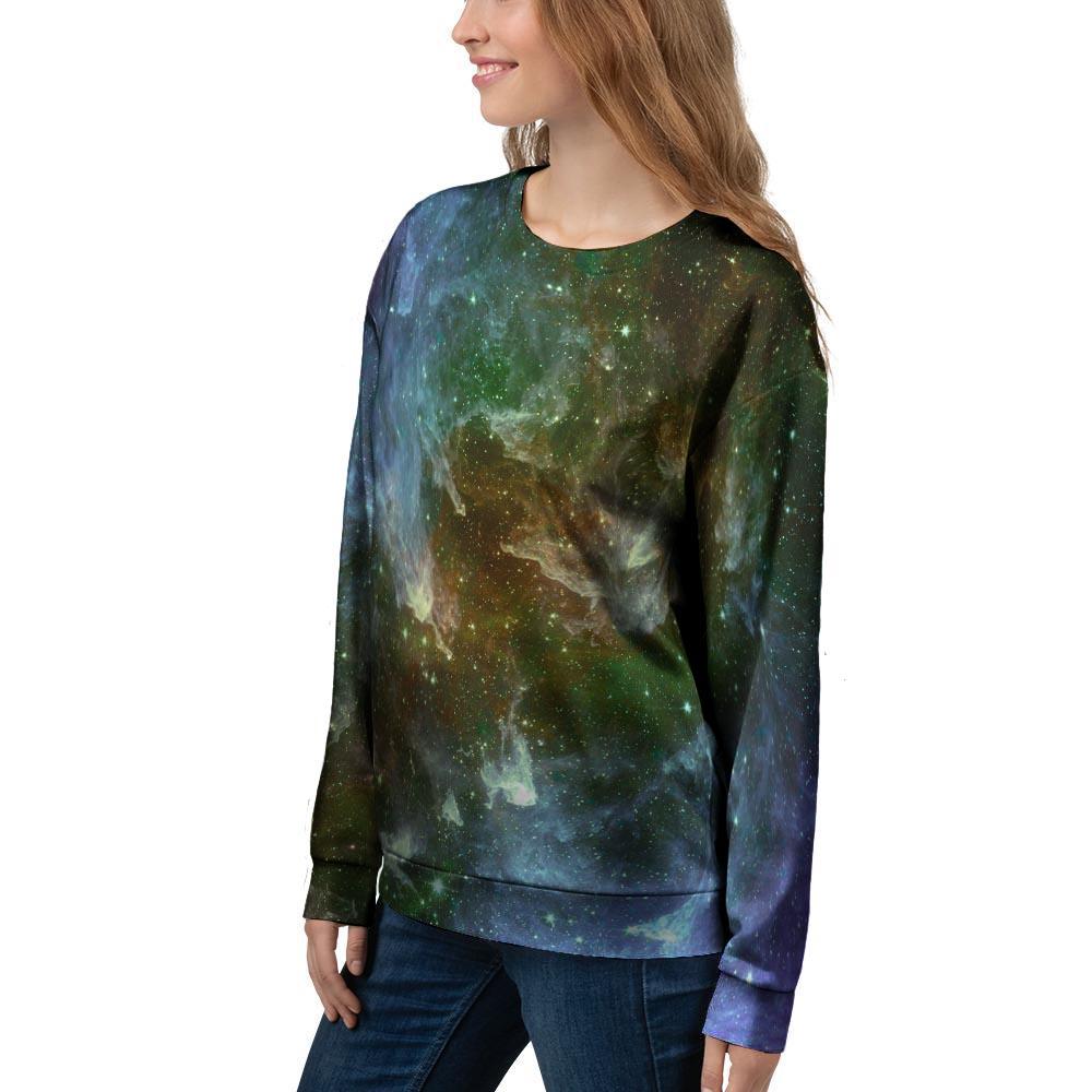 Universe Galaxy Space Women's Sweatshirt-grizzshop