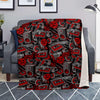 Urban Graffiti HipHop Print Blanket-grizzshop