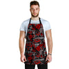 Urban Graffiti HipHop Print Men's Apron-grizzshop