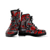 Urban Graffiti HipHop Print Men's Boots-grizzshop