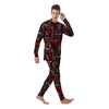 Urban Graffiti HipHop Print Men's Pajamas-grizzshop