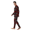 Urban Graffiti HipHop Print Men's Pajamas-grizzshop