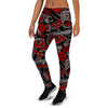 Urban Graffiti HipHop Print Women's Joggers-grizzshop