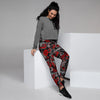 Urban Graffiti HipHop Print Women's Joggers-grizzshop