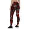 Urban Graffiti HipHop Print Women's Leggings-grizzshop