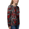 Urban Graffiti HipHop Print Women's Sweatshirt-grizzshop