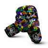 Urban Graffiti Print Boxing Gloves-grizzshop