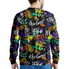 Urban Graffiti Print Men's Sweatshirt-grizzshop