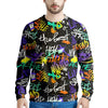 Urban Graffiti Print Men's Sweatshirt-grizzshop