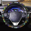 Urban Graffiti Print Steering Wheel Cover-grizzshop