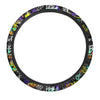 Urban Graffiti Print Steering Wheel Cover-grizzshop