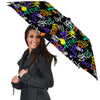 Urban Graffiti Print Umbrella-grizzshop