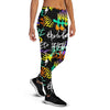 Urban Graffiti Print Women's Joggers-grizzshop