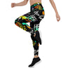 Urban Graffiti Print Women's Leggings-grizzshop