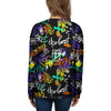 Urban Graffiti Print Women's Sweatshirt-grizzshop