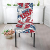 Usa Patriot Pattern Print Chair Cover-grizzshop