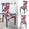 Usa Patriot Pattern Print Chair Cover-grizzshop