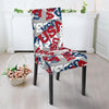 Usa Patriot Pattern Print Chair Cover-grizzshop