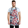 Usa Patriot Pattern Print Men's Apron-grizzshop