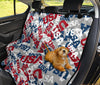 Usa Patriot Pattern Print Pet Car Seat Cover-grizzshop