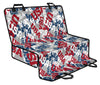 Usa Patriot Pattern Print Pet Car Seat Cover-grizzshop