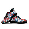 Usa Patriot Pattern Print Sneaker Shoes For Men Women-grizzshop