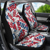 Usa Patriot Pattern Print Universal Fit Car Seat Covers-grizzshop