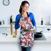 Usa Patriot Pattern Print Women's Apron-grizzshop