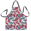 Usa Patriot Pattern Print Women's Apron-grizzshop