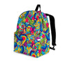 Valentine Heart Hippie Trippy Backpack-grizzshop