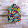 Valentine Heart Hippie Trippy Backpack-grizzshop