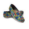 Valentine Heart Hippie Trippy Canvas Shoes-grizzshop