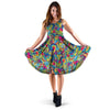 Valentine Heart Hippie Trippy Dress-grizzshop