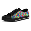 Valentine Heart Hippie Trippy Men's Low Top Shoes-grizzshop