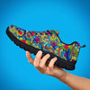 Valentine Heart Hippie Trippy Men's Sneakers-grizzshop