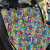 Valentine Heart Hippie Trippy Pet Car Seat Cover-grizzshop