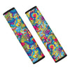 Valentine Heart Hippie Trippy Seat Belt Cover-grizzshop