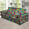 Valentine Heart Hippie Trippy Sofa Cover-grizzshop