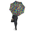 Valentine Heart Hippie Trippy Umbrella-grizzshop