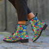 Valentine Heart Hippie Trippy Women's Boots-grizzshop