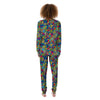 Valentine Heart Hippie Trippy Women's Pajamas-grizzshop